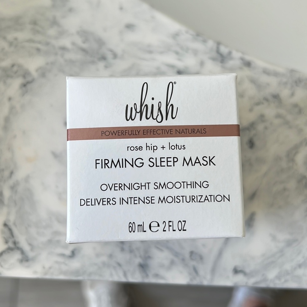 Whish Rose Hip and Lotus Firming Sleep Mask
